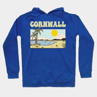 Cornwall Family Vacation Sandy Beach Graphic Hoodie